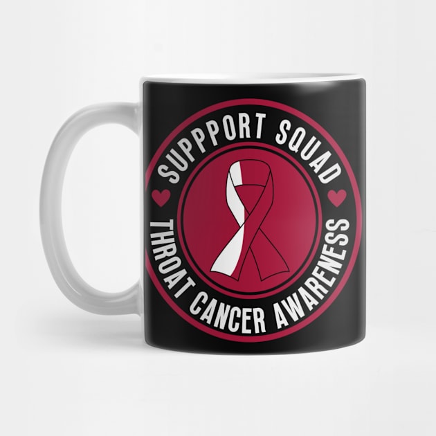 Support Squad Throat Cancer Awareness by oneduystore